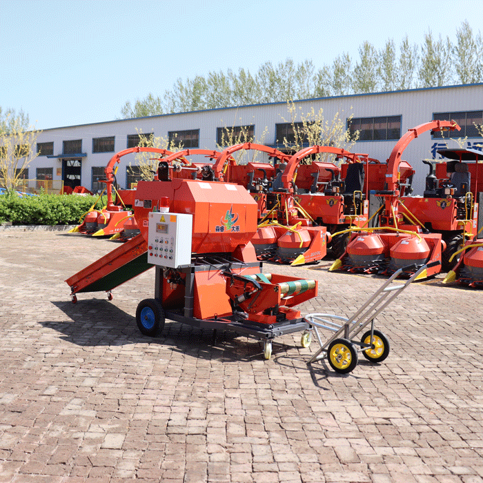 Agricultural Machinery Grass Silage Baling Packaging Machine Mini Hay Straw Round Baler