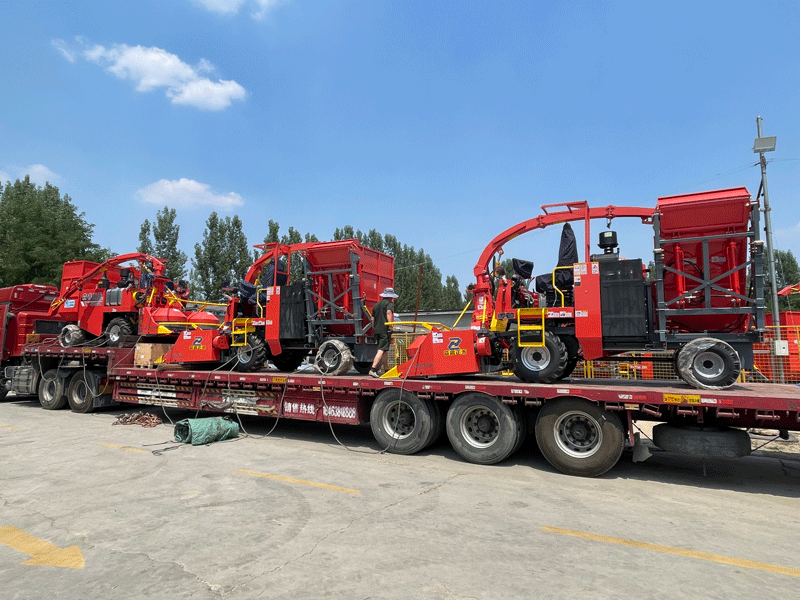 سینروئی سبز چارہ ہارویسٹر کو موثر طریقے سے پہنچایا جاتا ہے!