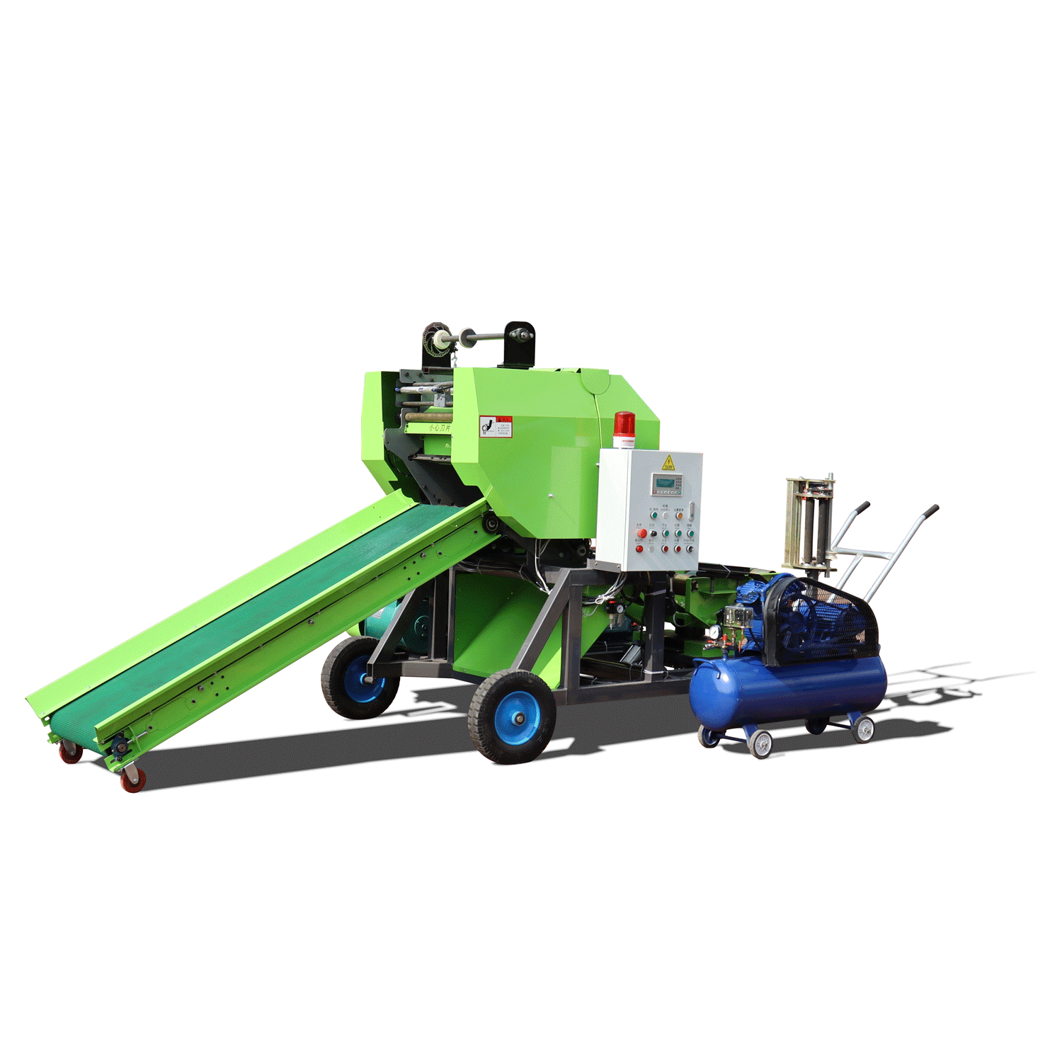 ڈیزل سے چلنے والی خودکار بنڈلنگ ریپنگ مشین