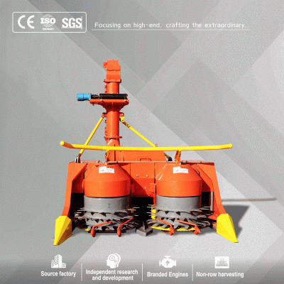 Cosechadora de forraje montada compacta, ligera, totalmente automática y duradera 4Qx-1600 para la elaboración de ensilaje