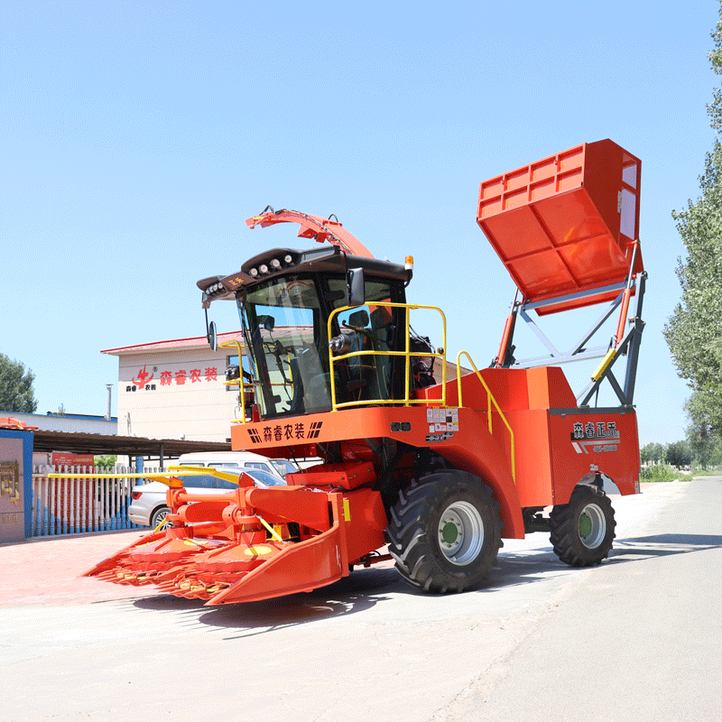 Approvisionnement d'usine 4QZ‑3000B Moissonneuse-hacheuse automotrice de qualité pour cultures fourragères et ensilage, moteur diesel de 360 ch, approuvée CE