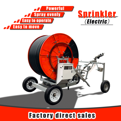 Wheeled Sprinkler Machine Farm Drip Irrigation Systems