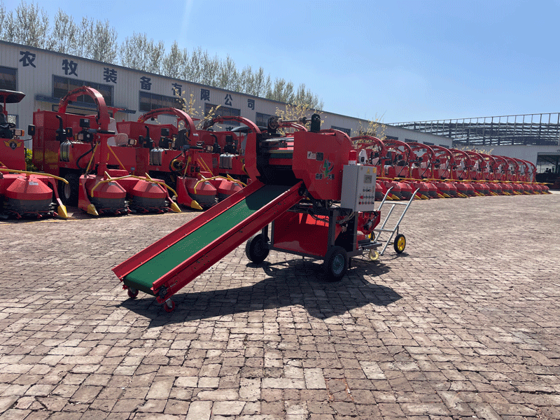 Máy gặt đập liên hợp thu hoạch thức ăn gia súc ủ chua Senrui 4QX-1800 dễ vận hành, đạt chứng nhận SGS, tốt nhất hiện có sẵn.