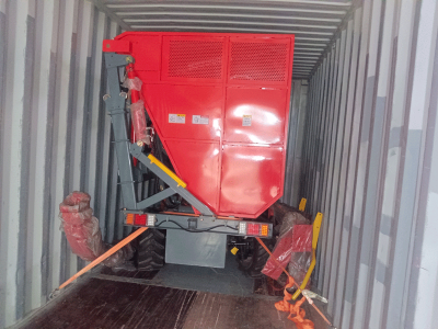 ¡Máquina de ensilaje de 2.020 m enviada en contenedor!
