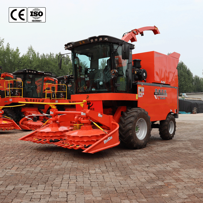 Bán chạy 4QZ‑2600 Chất lượng tốt Bốn trục ngang Tự hành 320Hp Động cơ diesel Truyền động trục thu hoạch thức ăn ủ chua cho trang trại