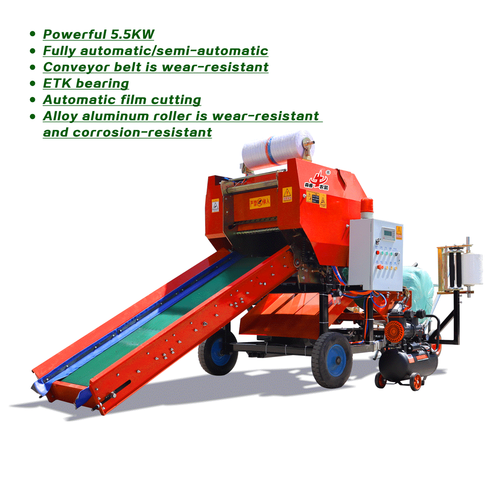 Silage Baler Wrapper Machine