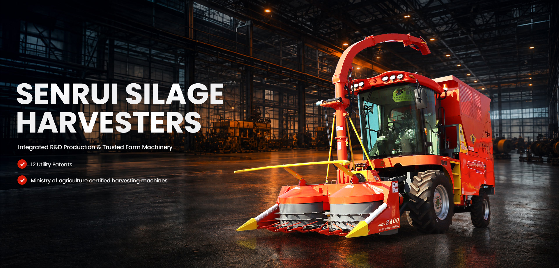 SENRUI SILAGE  HARVESTERS