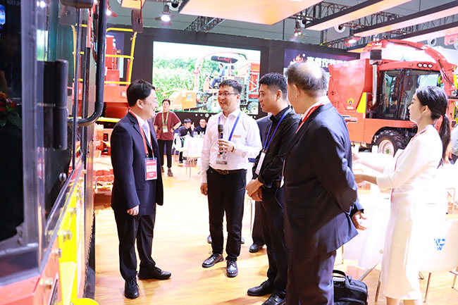 Triển lãm Máy nông nghiệp Quốc tế Trung Quốc năm 2024 đã kết thúc thành công. Triển lãm Máy nông nghiệp Quốc tế Trung Quốc năm 2024 đã kết thúc thành công.