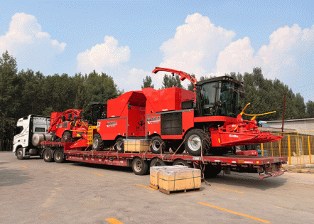 Proven Performance! Senrui Silage Harvesters Loaded For Batch Shipment, Boosting Efficient Agricultural And Livestock Production