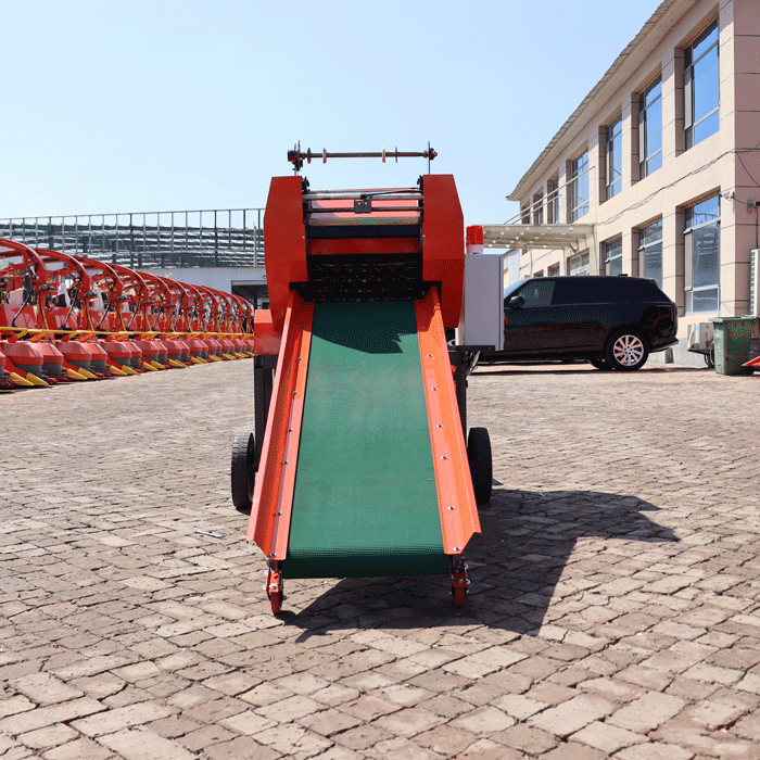 Agricultural Machinery Grass Silage Baling Packaging Machine Mini Hay Straw Round Baler